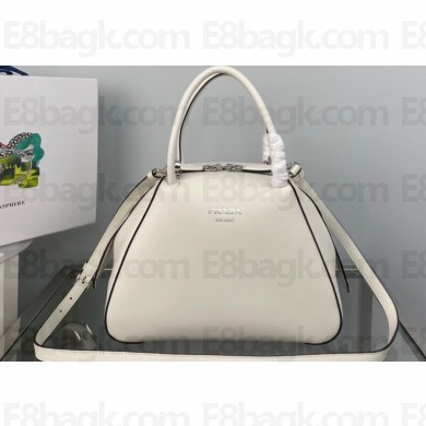 Prada Supernova Small leather handbag 1BA366 White 2022