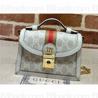 Gucci Ophidia mini shoulder bag 696180 GG White
