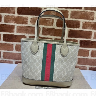 Gucci Ophidia GG small tote bag 726762 White 2023