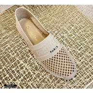 Dior Mesh Embroidery Granville Espadrilles Nude 2020