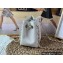 Chanel Caviar Leather Mini Shopping Tote Bag AS3176 White 2022