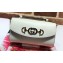Gucci Zumi Mini Shoulder Bag 564718 in Smooth Leather White