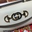 Gucci Zumi Mini Shoulder Bag 564718 in Smooth Leather White