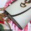 Gucci Zumi Mini Shoulder Bag 564718 in Smooth Leather White