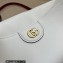 Gucci leather Diana medium shoulder bag 746124 White 2023