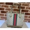 Gucci Ophidia GG small tote bag 726762 White 2023