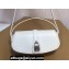 Celine CLUTCH ON STRAP TABOU Bag in Smooth calfskin White