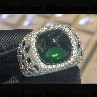 Cubic Zirconia Emerald Ring 25