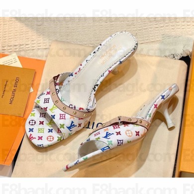 louis vuitton 1AGWTE LV x TM 6AM Mule Multicolored Monogram coated canvas 2025