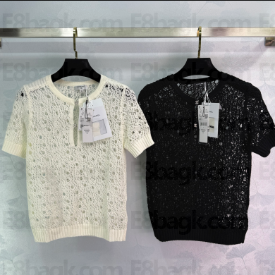 Chanel knitted hollow t- shirt 2025