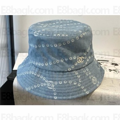 Chanel denim bucket hat 01 2025
