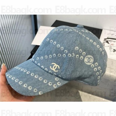 Chanel denim Baseball Cap 02 2025