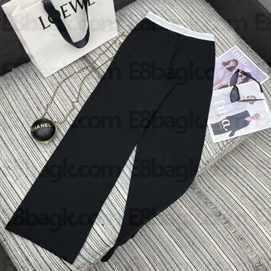 Loewe pants in cotton and wool black 2025