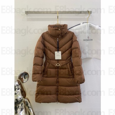 Moncler Brown Brou Tech Down Jacket 2024