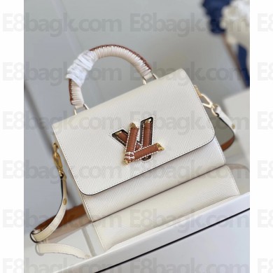 LOUIS VUITTON Twist MM BAG IN EPI LEATHER Quartz M22236 2023