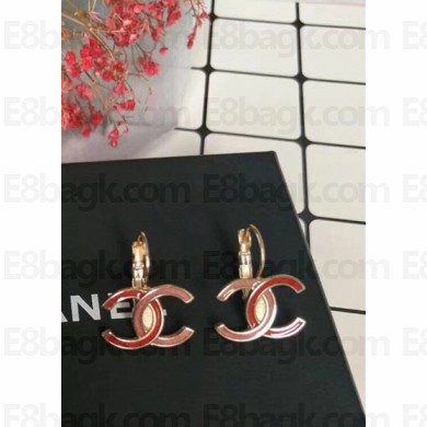Chanel Earring 61 Red/Pink 2018