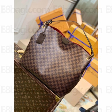louis vuitton Damier Ebene coated canvas Graceful MM bag N44045 2023