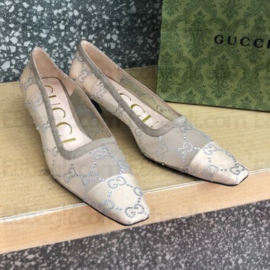 Gucci hot fix Vintage mesh sandals  Gs073