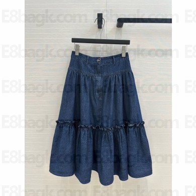 VALENTINO BLUE Denim SKIRT 2025