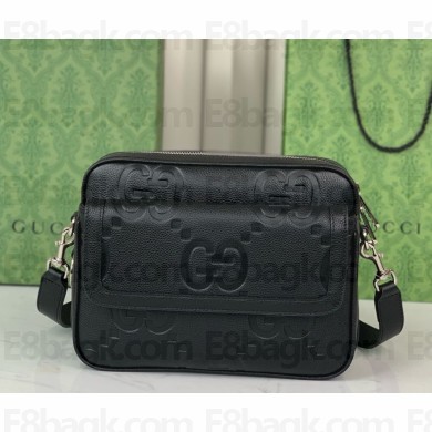 Gucci Small jumbo GG crossbody bag 794088 Black jumbo GG leather 2024