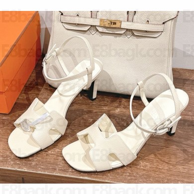 Hermes Heden 80 sandals in Togo leather 03-2024