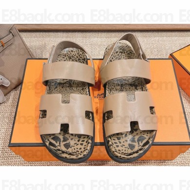 Hermes women/men Genius sandal in calfskin goatskin 12 2024