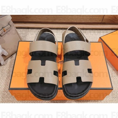 Hermes women/men Genius sandal in calfskin goatskin 09 2024