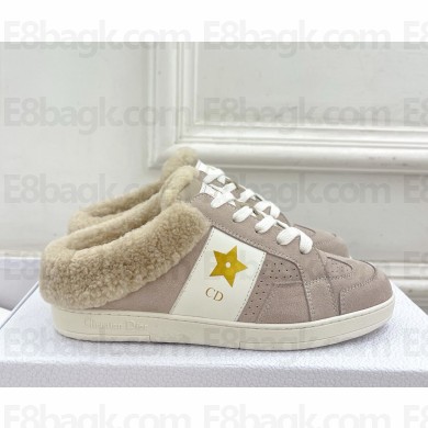 Dior Star Sneaker Beige Suede Calfskin 1116-2024