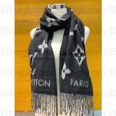 LOUIS VUITTON Reykjavik cashmere Scarf M71040