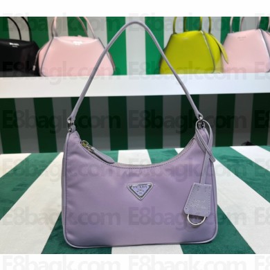 Prada Re-Edition 2005 Re-Nylon mini bag 1NE204 Purple 2023