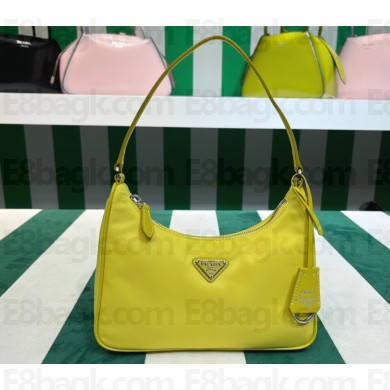 Prada Re-Edition 2005 Re-Nylon mini bag 1NE204 Yellow 2023