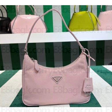 Prada Re-Edition 2005 Re-Nylon mini bag 1NE204 Light Pink 2023