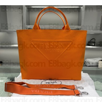 Prada Drill tote bag 2VG081 Orange 2023