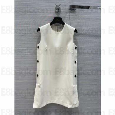 DIOR White Wool and Silk TUNIC 2023