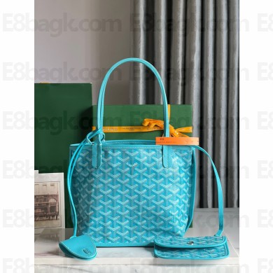 Goyard Saint Louis Tote Mini Bag TURQUOISE 2023