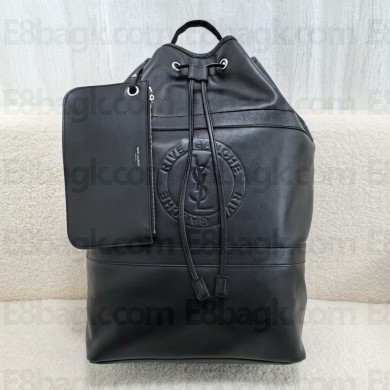saint laurent rive gauche sling bag in calfskin black 2024(original quality)