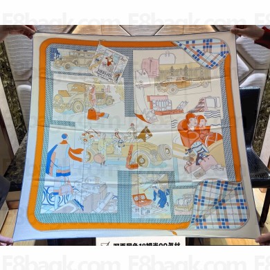 Hermes Scarf 90x90cm Top Quality 107 2023