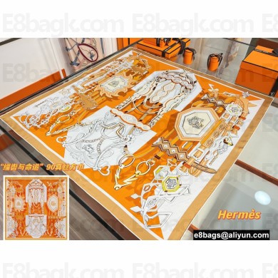 Hermes Scarf 90x90cm Top Quality 09 2023