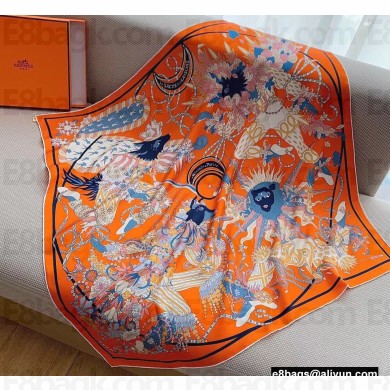 Hermes Scarf 90x90cm Top Quality 125 2023
