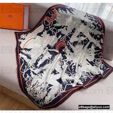Hermes Scarf 90x90cm Top Quality 126 2023