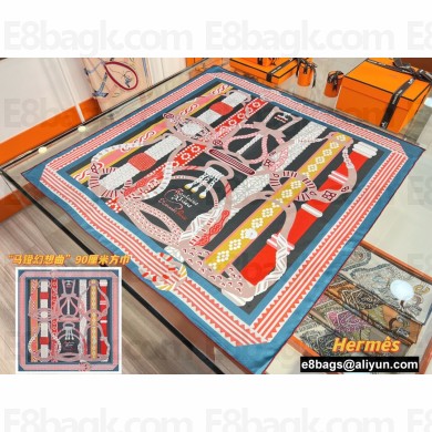 Hermes Scarf 90x90cm Top Quality 130 2023