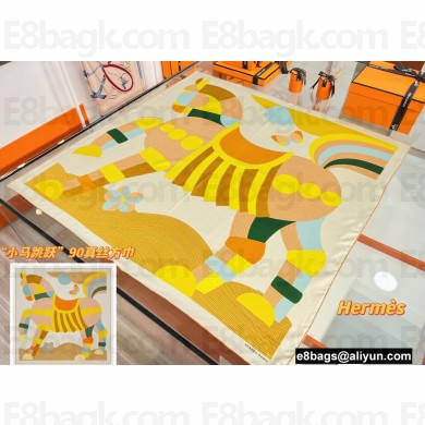 Hermes Scarf 90x90cm Top Quality 134 2023