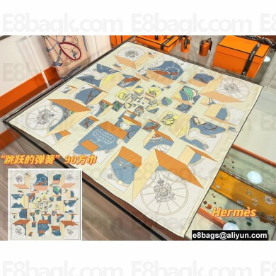 Hermes Scarf 90x90cm Top Quality 32 2023