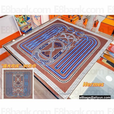 Hermes Scarf 90x90cm Top Quality 53 2023