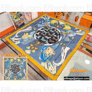 Hermes Scarf 90x90cm Top Quality 59 2023