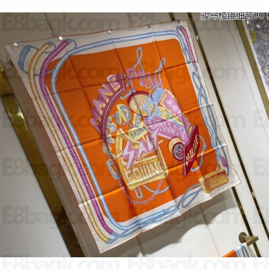 Hermes Scarf 90x90cm Top Quality 93 2023