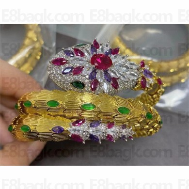 BVLGARI Serpenti Viper bracelet red