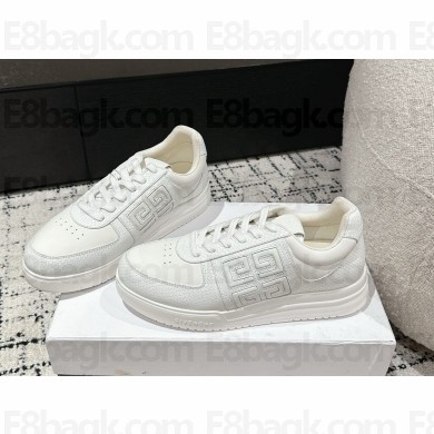 Givenchy men's G4  sneakers in leather white 2024