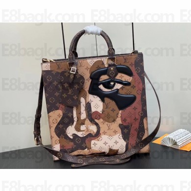 Louis Vuitton Monogram Canvas Sac Plat NV Bag M46679 Brown 2023