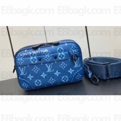 Louis Vuitton Monogram Canvas Nano Alpha Bag M82801 Atlantic Blue 2023